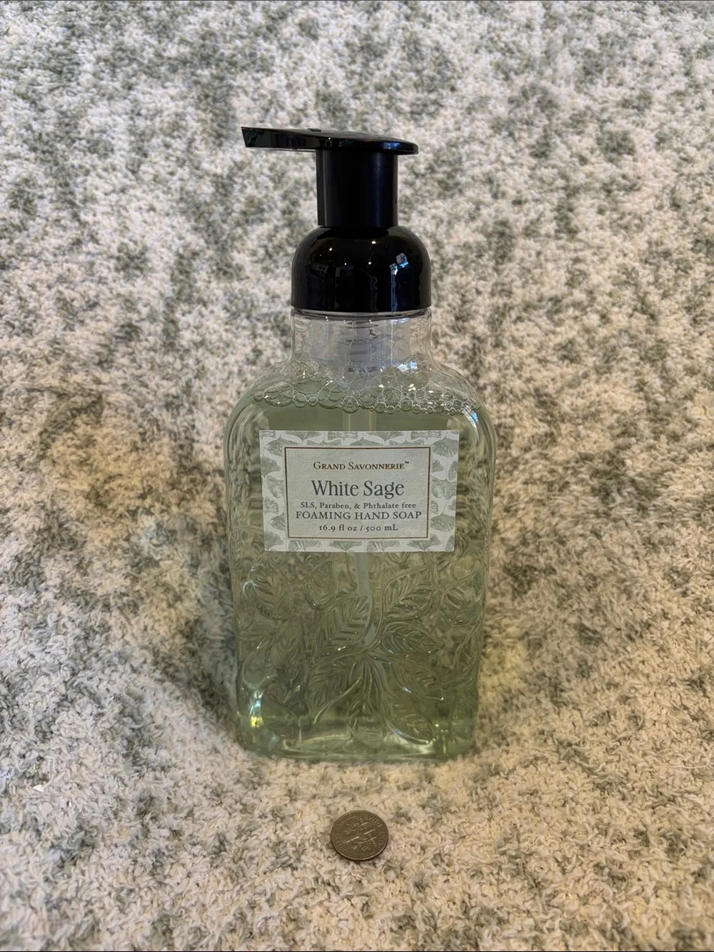 Grand Savonnerie Scented White Sage Foaming Hand Soap NWT 16.9oz